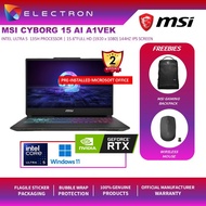 MSI Cyborg 15 AI A1VEK-248 15.6'' FHD Gaming Laptop (Ultra 5 135H,16GB,512GB SSD,RTX4050 6GB,W11,HS)