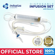 Indoplas Disposable Infusion Set with Burette 1's