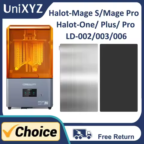 Magnetic Build Plate for Creality Halot Mage Pro S One Plus Play Ray R6 Sky LD-002/003/006 Max Lite 