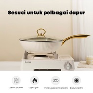 Ecowin Cookware Shell Series Kuali Non-Stick Pan Set 4 pcs Pfoa&Ptfe Free Kuali Tidak Melekat