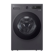 HomePro เครื่องซักอบผ้าฝาหน้า  F2515RNEG 15/8 กก. 1100RPM อินเวอร์เตอร์ สีแกร์ไฟต์ แบรนด์ LG