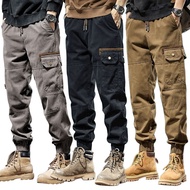 M-4XL kargo pants bundle seluar slack lelaki jogger cargo pants men slim fit casual work pants