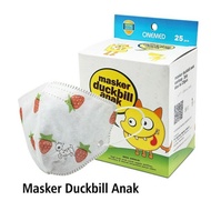 Masker Medis Anak Masker Duckbill Strawberry Onemed