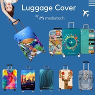 Ready Mediatech Motif Suitcase Protector/Luggage Cover/Luggage Cover