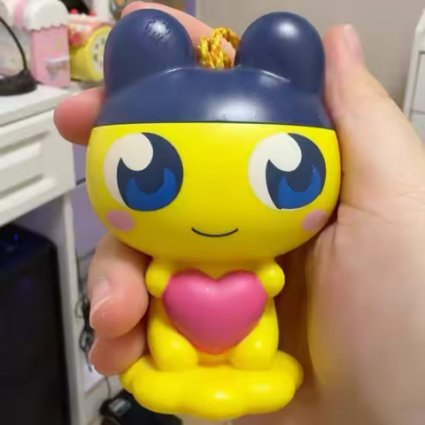 In Stock Tamagotchi 20th Anniversary Prize Mametchi Electronic Pet Adorable Keychain Accessory Colle