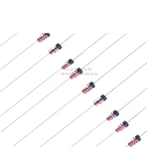 50pcs 1N4148 IN4148 1N4448 in-line switching diode DO-35 0.2A 75V 100V glass tube