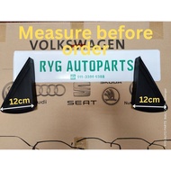 VOLKSWAGEN POLO & VENTO ORIGINAL SIDE MIRROR TRIANGLE COVER 12CM Left / Right 6R0853273A 9B9, 6R0 85
