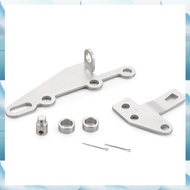 [W F S B] 35498 Bracket and Lever Kit for Turbo TH250 TH350 TH400 200-4R 700R4 4L60E 4L80E Automatic