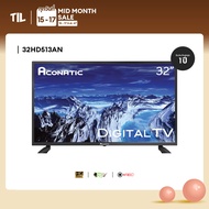 Aconatic LED Digital TV HD แอลอีดี ดิจิตอลทีวี ขนาด 32 นิ้ว รุ่น 32HD513AN ไม่ต้องใช้กล่องดิจิตอล (ร