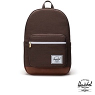 Herschel Pop Quiz Backpack-Chocolate Brown Crosshatch/Saddle Brown