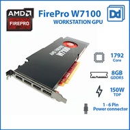 การ์ดจอทำงาน AMD Firepro W7100 8GB Workstation graphic card