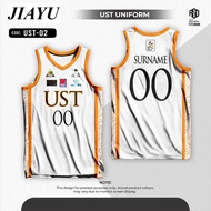 【Jersey Customized Name And Number】PERSONALIZE SURNAME & NUMBER  PREMIUM BASKETBALL JERSEY (UST)