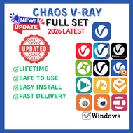 Chaos V-Ray for 3DS Max / SketchUp / Autodesk Revit / Rhinoceros / Vantage / Cinema 4D & more Latest