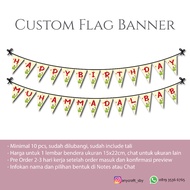 Bunting flag happy birthday flag banner custom paper bunting flag custom bunting flag colorful
