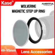 Kase Wolverine 49~95mm Set up Ring Camera Magnetic filter Adapter For Camera Lens with Filter