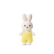 荷蘭Miffy米飛兔【miffy&amp;粉嫩黃吊帶褲】手工鉤針純棉米菲兔娃娃