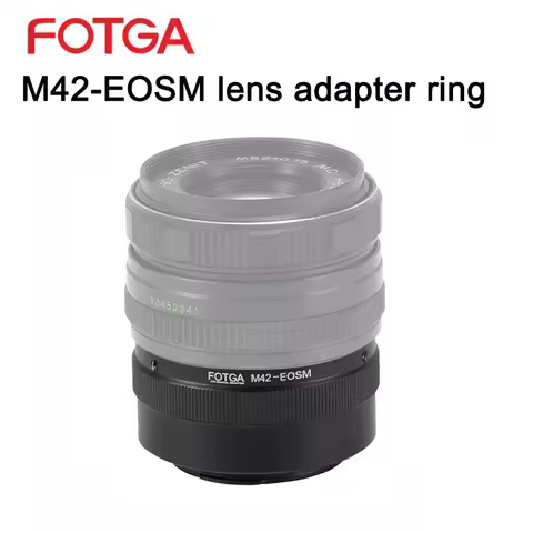 FOTGA Lens Adapter Ring M42-EOSM For M42 42 mm Lens For Canon EOS M EF-M M2 M3 M5 M5II M6 M10 M50 M5