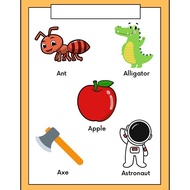 Buku digital Alphabet ,Cut & Paste Activity