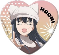 TV Anime "16-bit Sensation ANOTHER LAYER" (Kaori) Heart Shaped Can Badge D