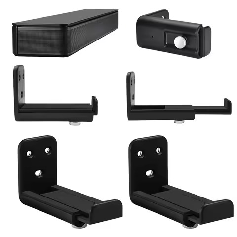 Soundbar Wall Mount Bracket Anti-Drop Universal Drywall Sound Bar Wall Brackets Soundbar Speaker Mou