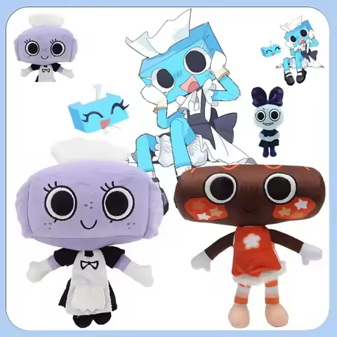 Dand's World Cosmo Caramel Drizzle Plush Toys Game Peripheral Lavender Maid Tisha Dolls Birthday Gif