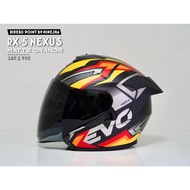 EVO RX-5 NEXUS (MATTE YELLOW ORANGE) HALF FACE HELMET