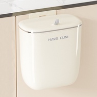 car dustbin cute dustbin room dustbin kitchen Perforation-Free Kitchen Bathroom Cabinet Door Trash C