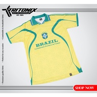 TRITONIX CASUAL JERSEY FANTASY JERSEY/ BAND JERSEY/ FOOTBALL JERSEY/ VINTAGE BRAZIL CASUAL JERSEY/ R