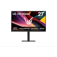 27” UltraGear™ QHD IPS gaming monitor | 300Hz, 1ms, DisplayHDR™ 400
