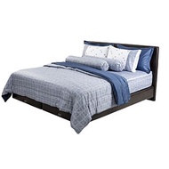 SANTAS ชุดเครื่องนอน ขนาด 5 ฟุต 6 ชิ้น ดีไซน์ TWEEDIA ทอ 350 เส้นด้าย