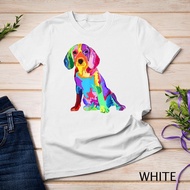 Dog Lover Gifts For  Beagle Colorful Cool Beagle Mens T-Shirt