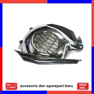 MIO M3 FAN COVER BLUECORE CROM VARIATION RACING MOTORCYCLE SPARE PARTS