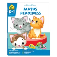 Maths Readiness: An I Know It! Book – School Zone Level K–1 Workbook for Ages 5–7 with Counting, Sha