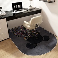 Anti-slip Sound Insulation Computer Chair Floor Mat Gaming Chair Square Round Floor Mat Bedroom Study Chair Carpet Office Desk Chair Cushion Trendy Violent Bear Baby Bear