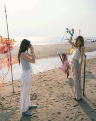 AIYU KNIT TANK TOP / AIYU PANTS / AIYU LACE PANTS