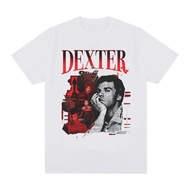 TV Series Dexter Morgan Graphic T-shirt Men Women Casual Clothing Cotton Large Size Short Sleeve T-s