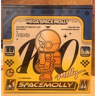 POP MART MEGA SPACE MOLLY 100% Anniversary Series 4 4.0 Mystery Box Class Medium 9 Pieces POP MART O