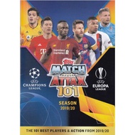 [W083-W101] 2019/20 Match Attax 101 World Stars Normal Cards