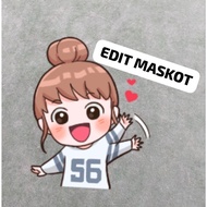 Edit costs Maskot
