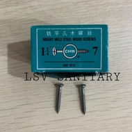 CHW 11/4" x 7 wood screws CHW 11/4" x 7 LIMITED wood screws