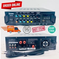 [Sirim] TECNIK Mixer / Karaoke Amplifier HEAMTK-MX6D with USB & SD Card Slot, DC 12V