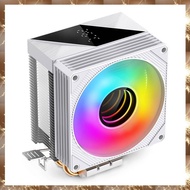 CPU Cooler ARGB Quiet Fan 2 Heat Pipes Air Radiator for LGA1700 1200 115X AM4 AM5 PC Processor Heats