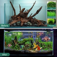 9Pack Natural Driftwood For Aquarium Decor, Assorted Branches Decorations On Reptile Fish Tank 4.3-5.2inch