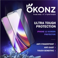 OKONZ iPhone Screen Protector Tempered Glass for 12 Pro Max/12 Pro/12/12 Mini/11 Pro Max/11 Pro/11/X