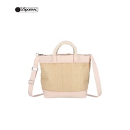 Lesportsac Top Handle Crossbody Bag กระเป๋าสะพายข้าง กระเป๋าถือกระเป๋าสาน Style 1028 NEW