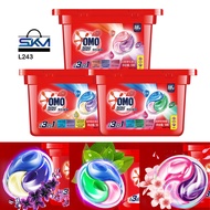 SKM OMO (Breeze in Malaysia) 18s 3in1 Laundry Beads Capsule Kapsul Pencuci Pakaian L243
