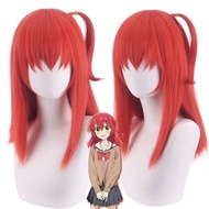 ice  Anime Bocchi The Rock Kita Ikuyo Cosplay Wig Short Red Heat Resistant Wigs