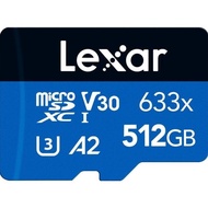 - Lexar High Performance 633x Micro SD Card 512Gb 100MBps