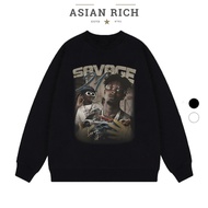 Asian Rich Premium Sweater Savage 21 Graphic