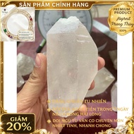 Original rough white quartz stone for home decoration, high energy purification9.5cm, weight 250gram